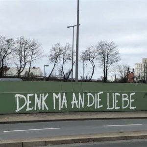 Graffiti: Denk ma an die Liebe
